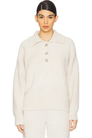 Barefoot Dreams CozyChic Button Pullover in . Size S, XL, XS.