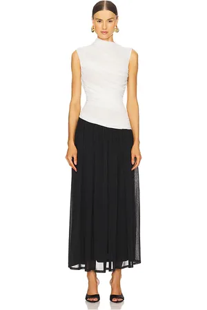 Nicholas Odila Dress in Black,White. Size 6, 8.