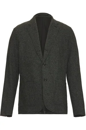 CLUB MONACO Wool Houndstooth Blazer in . Size 40, 42, 44.