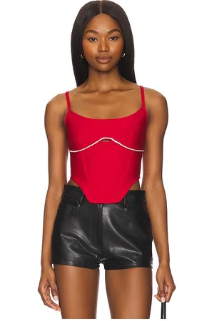 superdown Gia Corset Top in . Size M, S, XS, XXS.