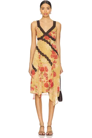 Free People X REVOLVE Amphora Midi Dress in . Size 2, 8.