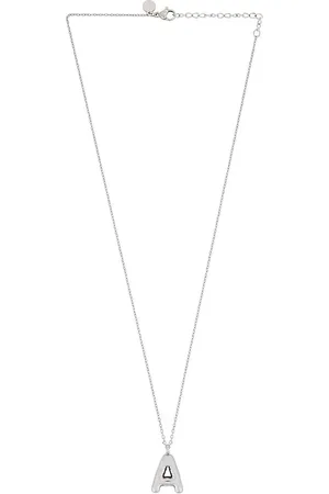 petit moments Bubble Initial Necklace in . Size B, C, D, F, H, I, K, L, M, N, R, S, V.