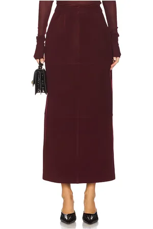 SELMACİLEK Slit Detailed Midi Skirt in . Size M, S, XS.