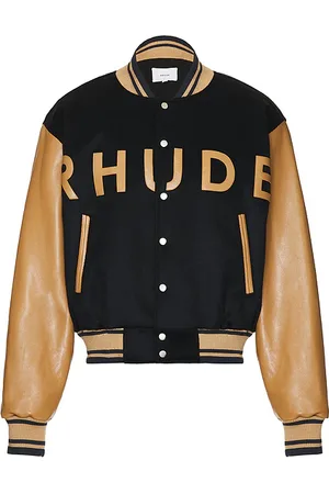 Rhude Logo Varsity Jacket in . Size S, XL/1X.