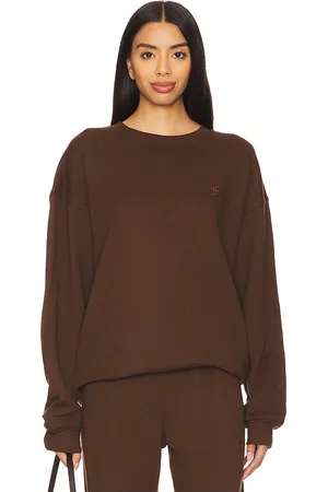ÉTERNE Oversized Crewneck Sweatshirt in . Size M, S, XL, XS.