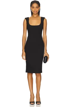 Bardot Audrey Fitted Midi Dress in . Size 12, 2, 4, 6, 8.