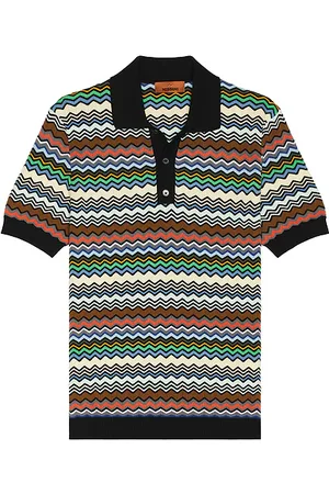 Missoni Short Sleeve Polo in . Size 52.
