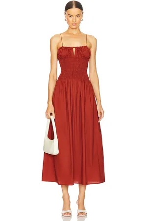 FAITHFULL THE BRAND X REVOLVE Aya String Midi Dress in . Size M, XL.