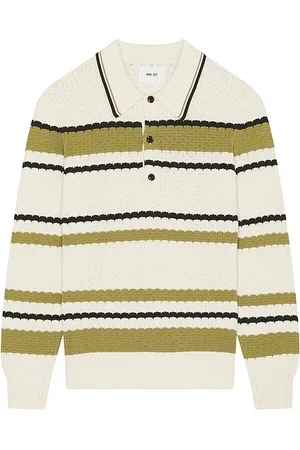 NN.07 Alfie Polo Sweater in . Size M, XL/1X.
