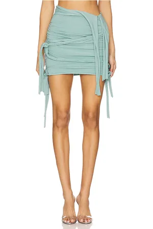 OTTOLINGER Drape Mini Skirt in . Size S, XS.