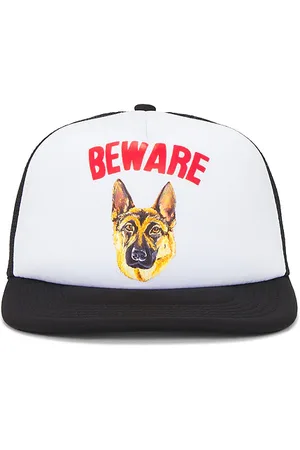 MARKET Beware Sign Trucker Hat in .