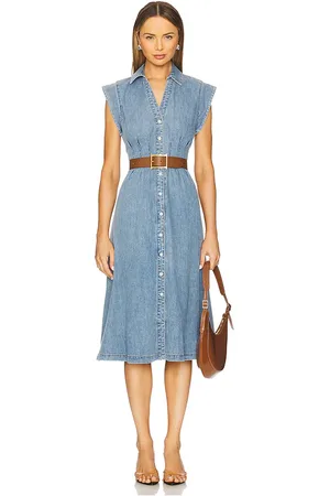 VERONICA BEARD Ruben Midi Dress in . Size 8.