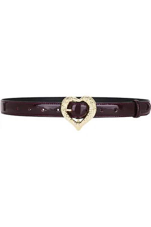 BLACK SUEDE STUDIO Love Belt in . Size M, S.