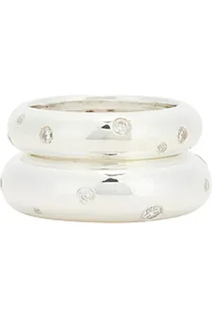 mega Donut With Sprinkle Ring Duo in . Size 7, 8.