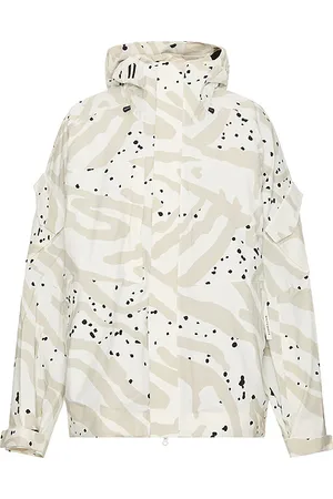 Whitespace AMF Cargo Jacket in White,Grey. Size M, S, XL/1X.