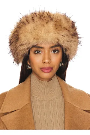 Adrienne Landau The Esme Faux Fur Hat in .