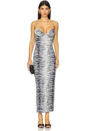 Miaou Florence Dress in Black,White. Size M, XS.