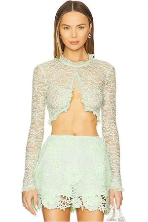 AKNVAS X REVOLVE Dylan Longsleeve Top in . Size M, S.