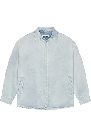 DARKPARK Keanu Denim Shirt in . Size XL/1X.
