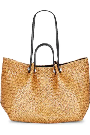 AllSaints Allington Straw Tote in .