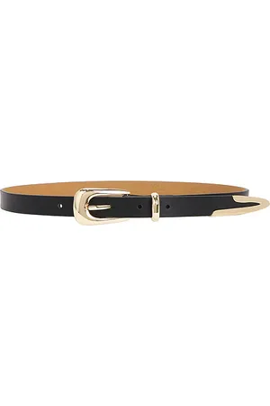 Ettika Liquid Metal Western Buckle Belt in . Size M, S, XL, XS.
