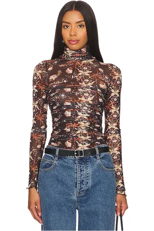 Free People X Intimately FP Under It All Printed Bodysuit in . Size XS.