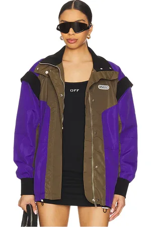 OFF-WHITE Colorblock Windbreaker in . Size 38, 40.