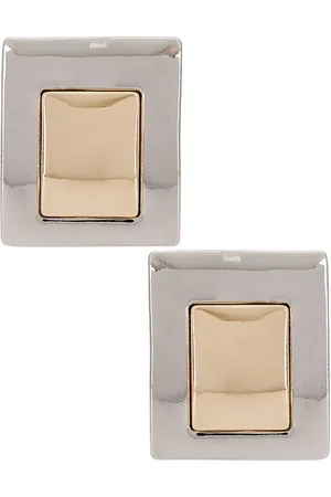 8 Other Reasons Sloane Stud Earrings in Metallic Gold,Metallic Silver.