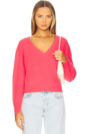 American Vintage Raxow Pullover in Fuchsia,Pink. Size M, S.
