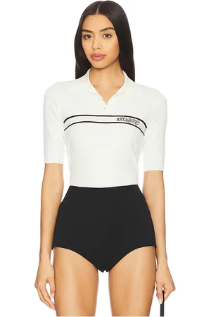 OFF-WHITE Logo Stripe Polo in . Size S, XL, XS, XXS.