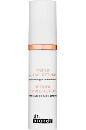 dr. brandt skincare Triple Active Retinol Gentle Overnight Renewal Cream in .