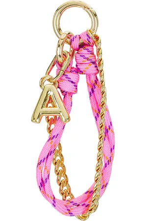 Martha Calvo Initial Bag Charm in . Size E, F, I, K.