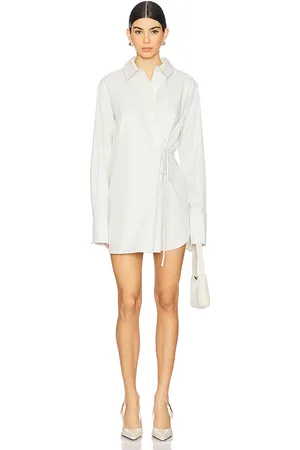 EAVES Bibas Mini Shirt Dress in . Size M, S, XS, XXS.