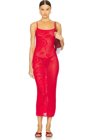LOBA Orlando Midi Dress in . Size M, S, XL, XS, XXS.