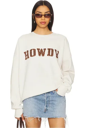 The Laundry Room Rhinestone Howdy Jumper Sweatshirt in . Size M, S, XL, XS.