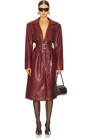 WeWoreWhat X REVOLVE Faux Leather Trench in . Size XS, XXS.