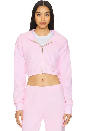LA Made Zip Up Crop Hoodie in . Size M, S, XL, XS.
