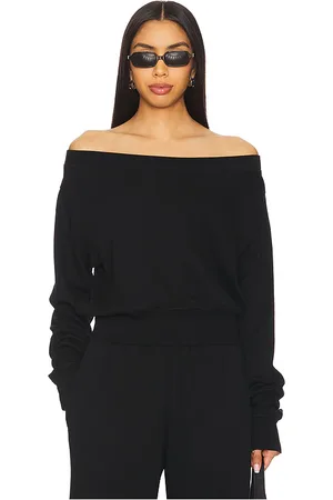 Michael Lauren Bix Off The Shoulder Sweatshirt in . Size S, XL, XS.