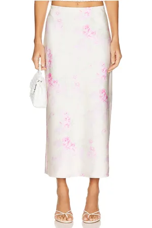 LOVESHACKFANCY Castle Skirt in . Size M, S, XL, XS.