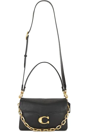 Coach Smooth Leather Chain Tabby Handbag in .