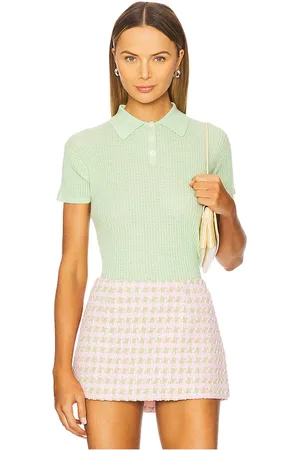 Guest In Residence Shrunken Cashmere Polo in . Size M, S, XL, XS.