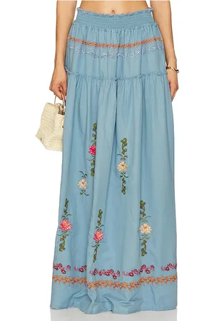 Agua Bendita X REVOLVE Jenna Maxi Skirt in . Size M, S, XL, XS.