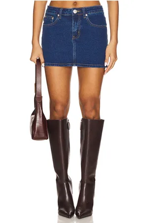 MORE TO COME Maeve Denim Skirt in . Size XL, XS.