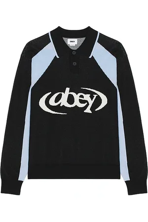 Obey Soccer Polo Sweater in . Size M.