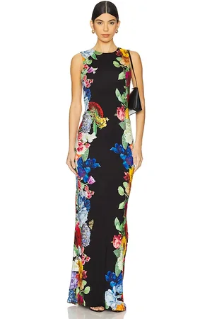 ALICE+OLIVIA Delora Maxi Dress in . Size 4.