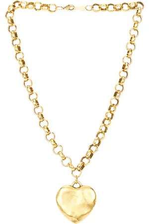 BRACHA Puffy Heart Necklace in .