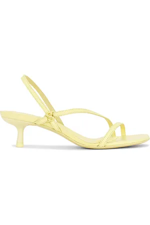 Simkhai Cedonia Stud Strappy Kitten Heel Sandal in . Size 37.