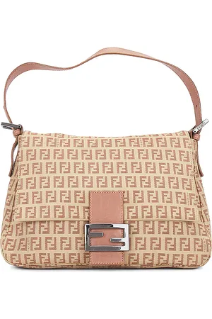 SIEDRES Fendi Zucchino Mama Baguette Shoulder Bag in .