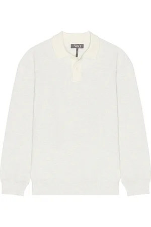 WAO Knit Polo Sweatshirt in . Size M, S, XL/1X.