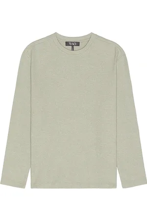 WAO The Textured Long Sleeve Tee in . Size M, S, XL/1X.